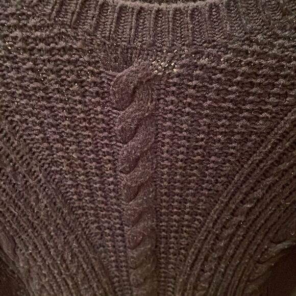 Treasure and Bond & Something Navy Collab woman’s navy blue wool/cashmere dress - Picture 4 of 11